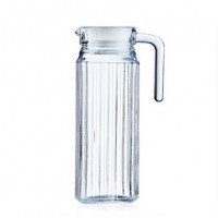 Promotional Family Practical Hot And Cold Drinking Glass Water Jug With Lid