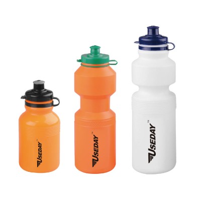 Bike sport water bottle, cheap gym PE plastic water bottle